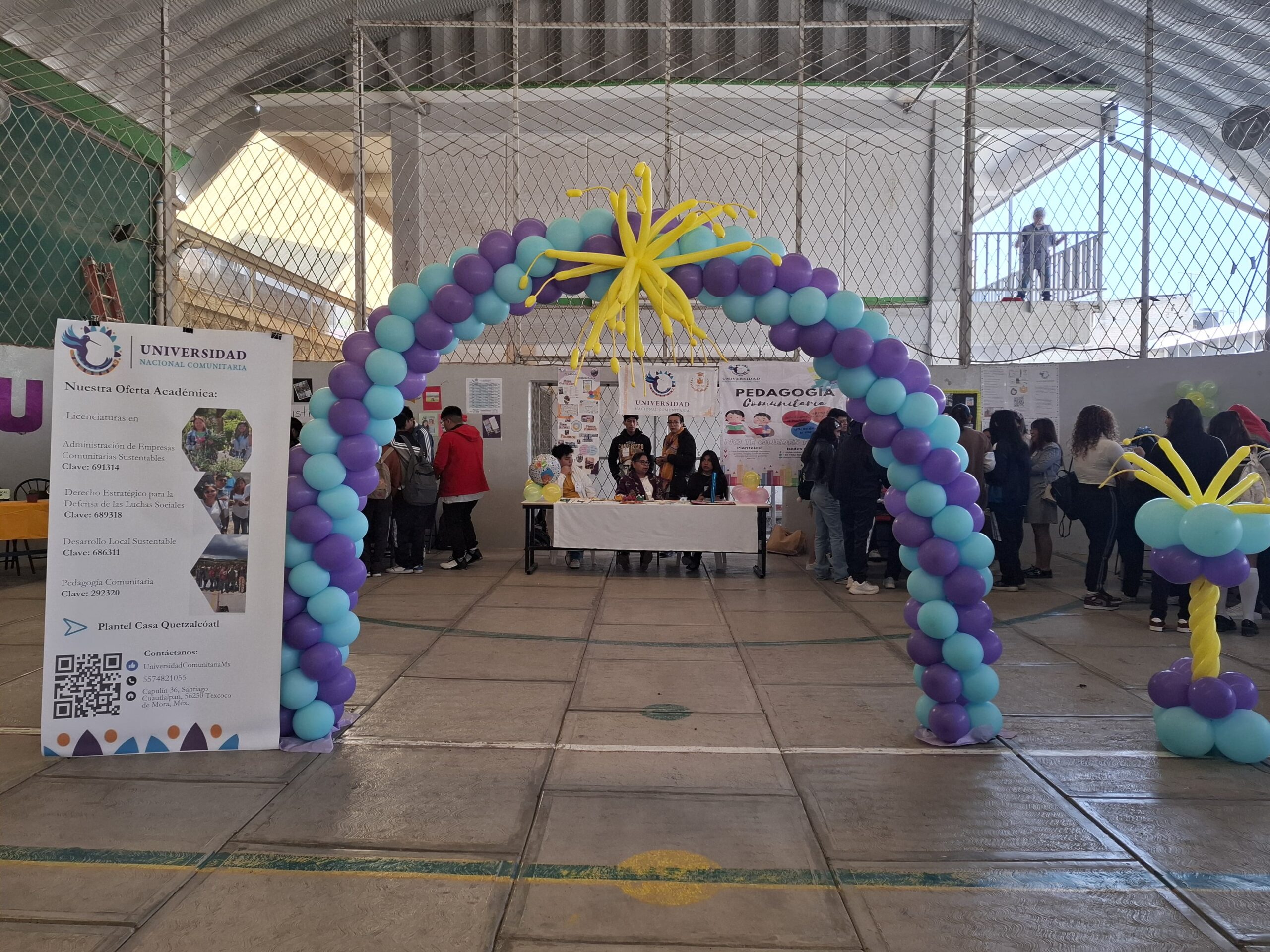 UNC presente en la Expo profesiográfica realizada en la Prepa 55